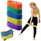 Резинка для фитнеса и спорта тканевая 4FIZJO Flex Band 5 шт 1-29 кг 4FJ0155