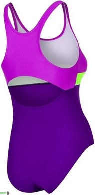 Купальник для дівчат Aqua Speed ​​EMILY 7453 фіолетовий, зелений, темно-фіолетовий Діт 122см