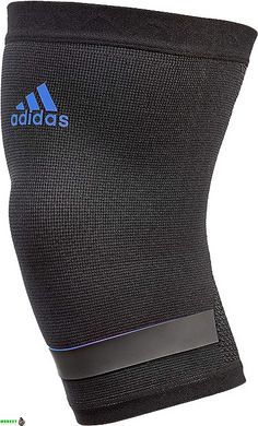 Фиксатор колена Adidas Performance Knee Support черный, синий Уни S