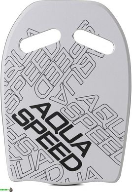 Доска для плавания Aqua Speed ​​WAVE KICKBOARD 3981 серый Уни 43x28x3,6cм