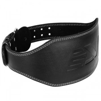 Пояс для тяжелой атлетики и пауэрлифтинга SportVida SV-PA0104 XXL Black