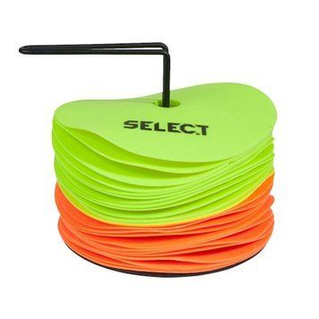 Набор маркеров Select Floor Marker Mat Set 24 оранжевый желтый Уни OSFM