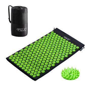 Коврик акупунктурный 4FIZJO Аппликатор Кузнецова 72 x 42 см 4FJ0040 Black/Green