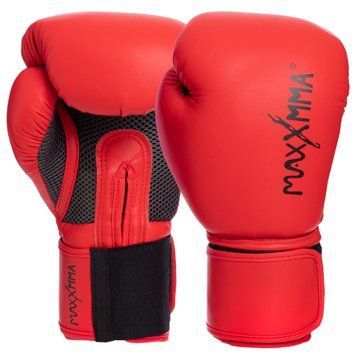 Перчатки боксерские MAXXMMA GB01S Красный 10 унции