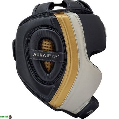 Боксерский шлем RDX Aura Golden M