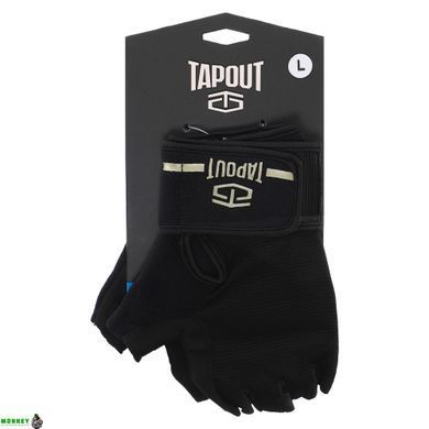 Перчатки для фитнеса и тяжелой атлетики TAPOUT SB168511 Черный S черный