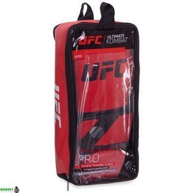 Перчатки боксерские UFC PRO Fitness UHK-75031 Красный 12 унций красный
