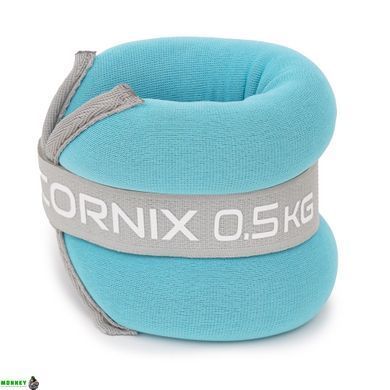 Утяжелители-манжеты для ног и рук Cornix 2 x 0.5 кг XR-0243