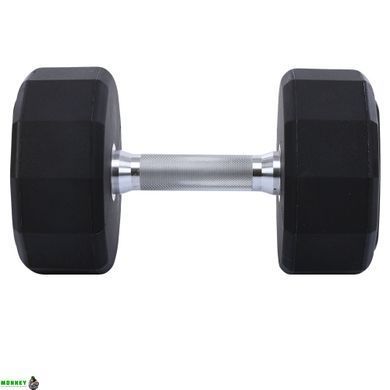 Гантели профессиональные с полиуретановым покрытием LiveUp LP8003-22 (2х22кг)
