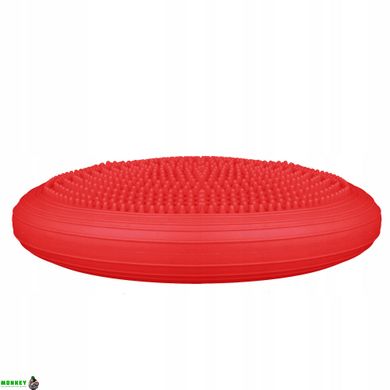 Балансувальна подушка (сенсомоторна) масажна Springos PRO FA0085 Red