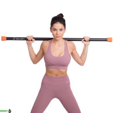 Палка гімнастична Бодибар Body Bar Zelart FI-1251-7 вага 7кг