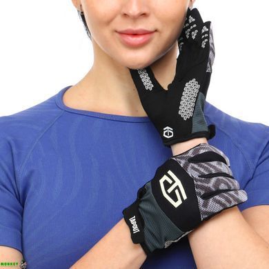 Перчатки спортивные TAPOUT SB168522 Черный-серый S
