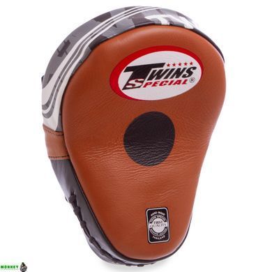 Лапа Вигнута для боксу та єдиноборств TWINS PML10 Помаранчевий 18x27x4,5см 1шт