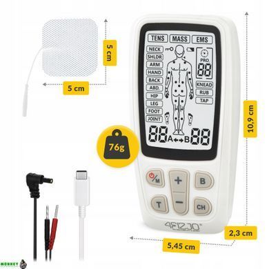 Аппарат для электростимуляции мышц 4FIZJO Combo MED+ 3 в 1 (P-5907739317117)