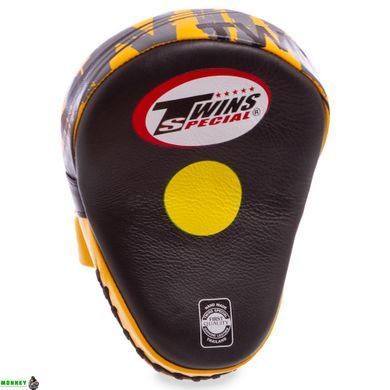 Лапа Вигнута для боксу та єдиноборств TWINS PML10 Помаранчевий 18x27x4,5см 1шт
