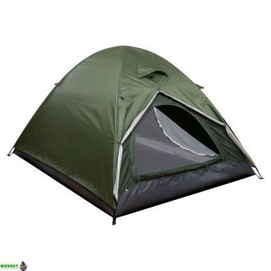Палатка кемпинговая 6-и местная с тентом SP-Sport SY-021 Разные цвета (р-р 2,2х2,5х1,5м, верх-PL, дно-PU,)