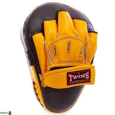 Лапа Вигнута для боксу та єдиноборств TWINS PML10 Помаранчевий 18x27x4,5см 1шт