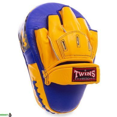 Лапа Вигнута для боксу та єдиноборств TWINS PML10 Помаранчевий 18x27x4,5см 1шт