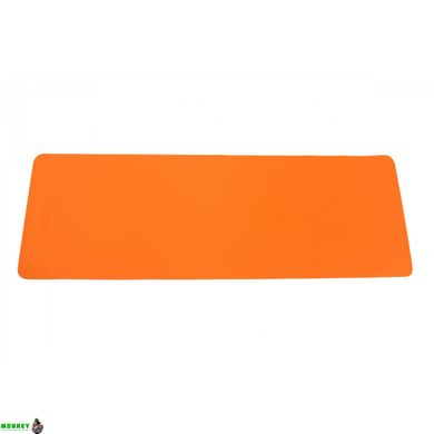 Коврик спортивный Majestic Sport TPE 6 мм для йоги и фитнеса GVT5010/O Orange/Black