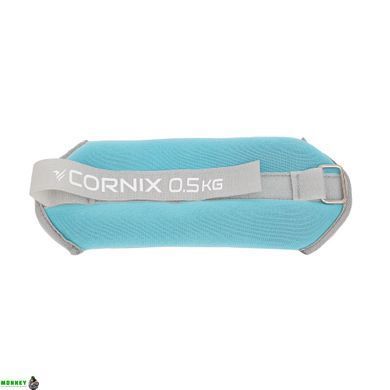Утяжелители-манжеты для ног и рук Cornix 2 x 0.5 кг XR-0243