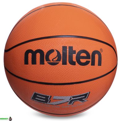 Мяч баскетбольный резиновый MOLTEN B7R №7 оранжевый