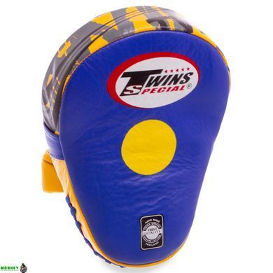 Лапа Вигнута для боксу та єдиноборств TWINS PML10 Помаранчевий 18x27x4,5см 1шт