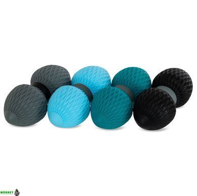 Мяч массажный кинезиологический двойной Duoball SP-Sport FI-0727 Серый