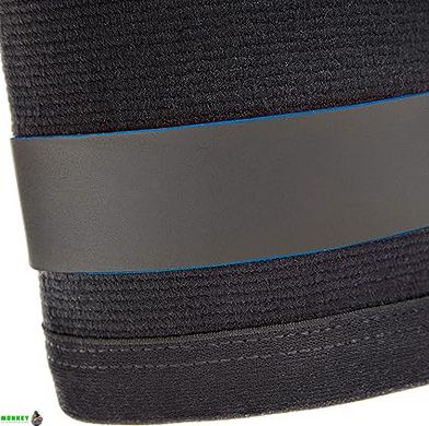 Фіксатор коліна Adidas Performance Knee Support чорний, синій Уні S