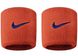 Напульсник Nike SWOOSH WRISTBANDS 2 PK оранжевый Уни OSFM