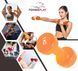 Гантель PowerPlay 4125 вінілова 1 кг