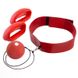 Пневмотренажер для бокса с накладками для рук fight ball SP-Sport BO-5646 красный