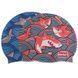 Шапочка для плавания детская MadWave Junior SHARKY M057911 Бирюзовый