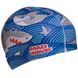 Шапочка для плавания детская MadWave Junior SHARKY M057911 Бирюзовый