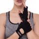 Перчатки для фитнеca кожаные ZELART SB-161573 Черный L, открытые пальцы