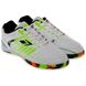 Взуття для футзалу чоловіча SP-Sport 170329-2 розмір 40-45 білий-чорний-салатовий