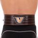 Пояс для пауэрлифтинга кожаный VELO VL-8185 ширина-10см размер-S-XXL коричневый