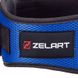 Пояс атлетический усиленный регулируемый ZELART SB-165415 размер-XS-XXL синий