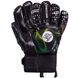 Перчатки вратарские SOCCERMAX GK-015 размер 8-10 салатовый-черный